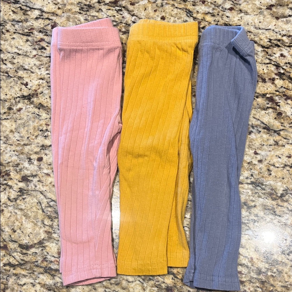 Ribbed leggings